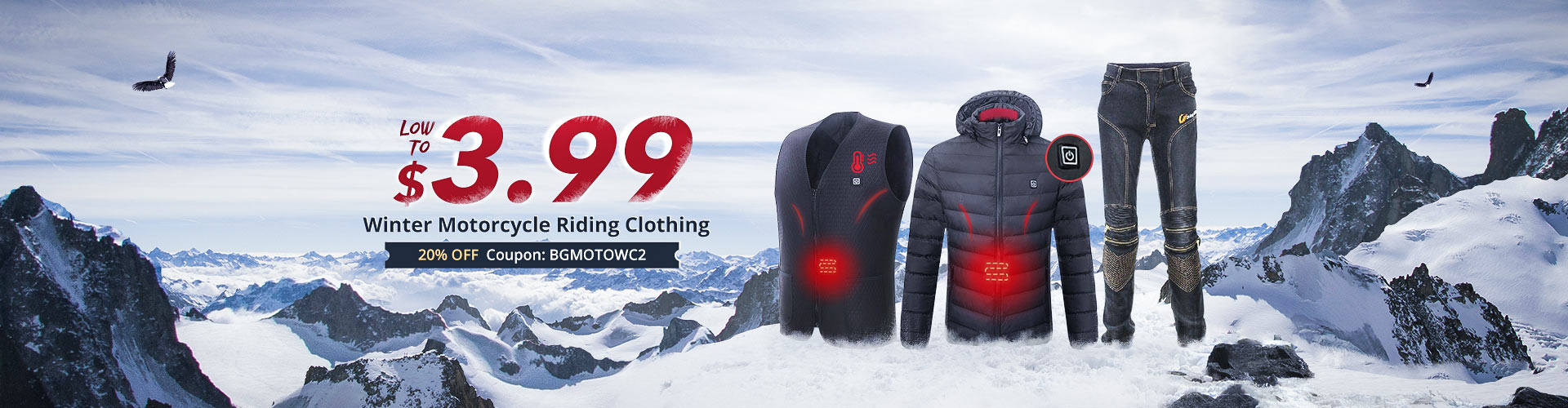 20% OFF For Motorcycle Winter Clothing