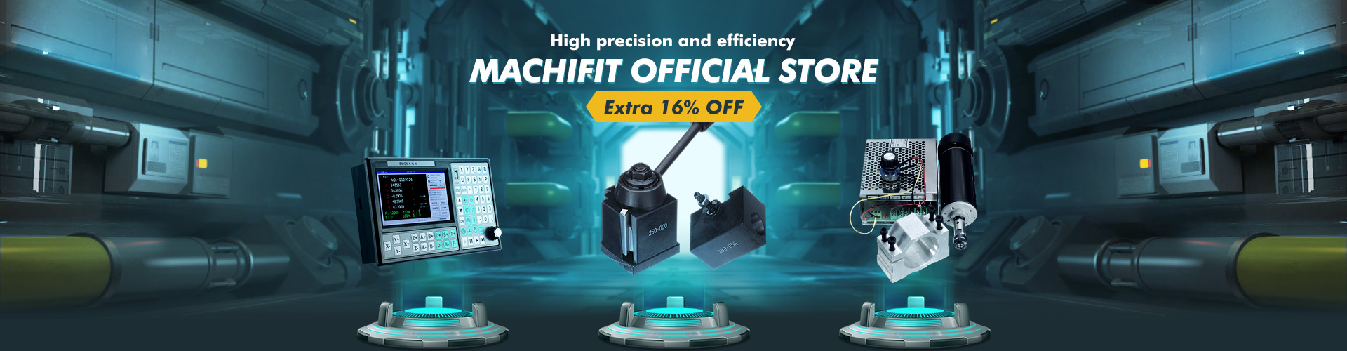 Extra 16% OFF for Machifit Promotion