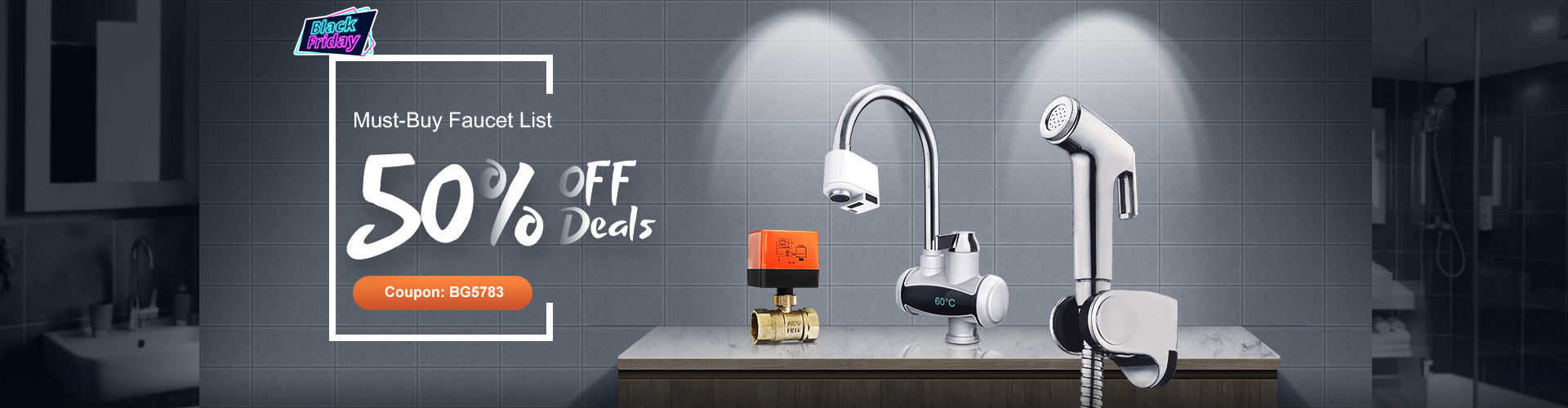 20% OFF for Faucet Promotion