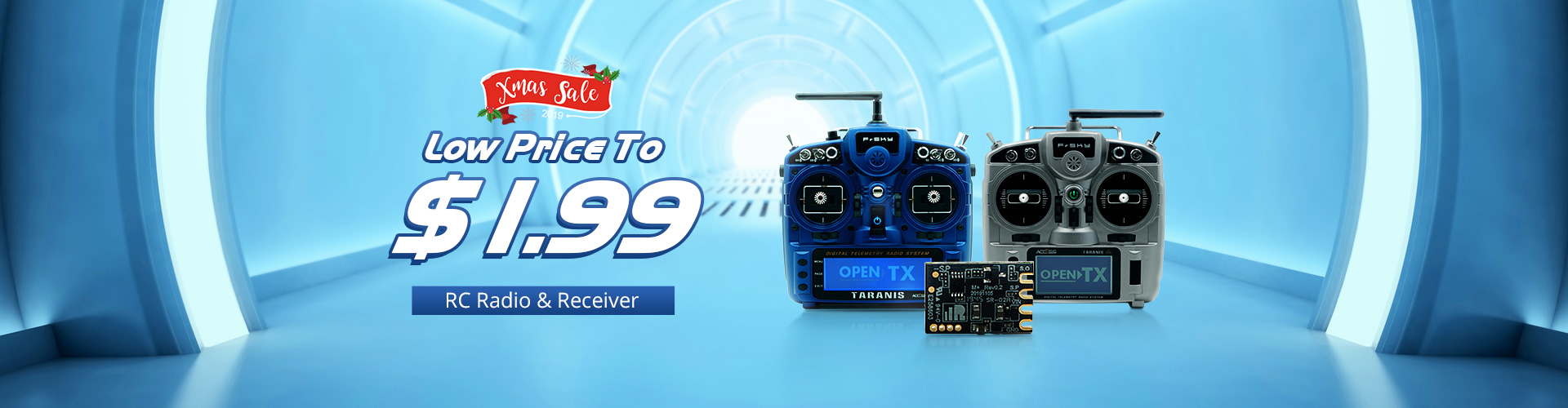 Max 30% OFF Coupon for RC Radio & Receiver Christmas Sale