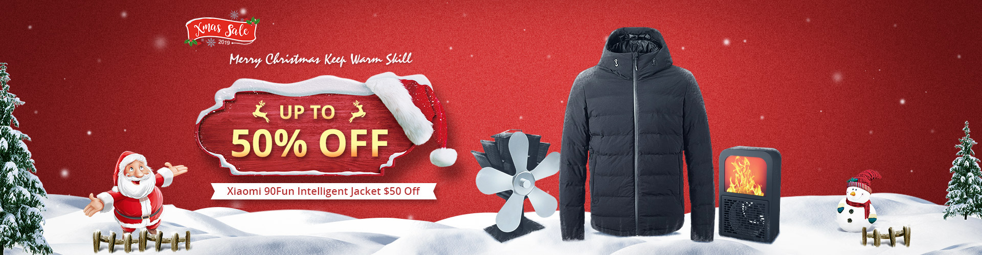 30% OFF for Outdoor Christmas Promotion Zone
