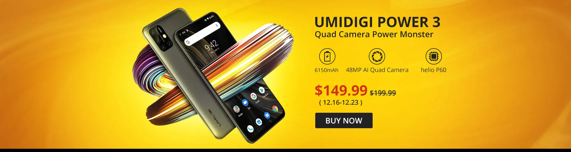 Umidigi Power 3 bemutató - egy Xiaomi Mi Note 10 konkurens negyedáron 2