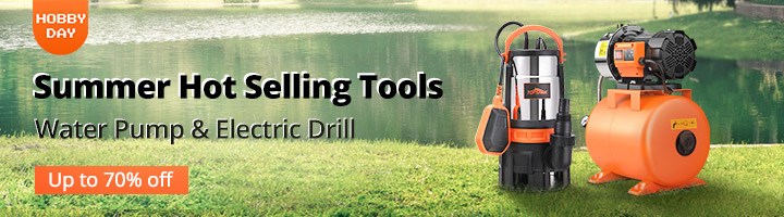 Water-Pump-and-Drill-Tools