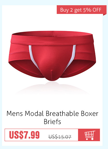 Mens Modal Breathable Boxer Briefs