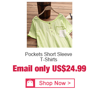 Pockets Short Sleeve T Shirts