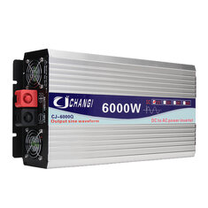 Intelligent Solar Pure Sine Wave Inverter DC 12V/24V To AC 110V 60Hz 