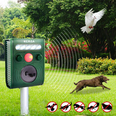 KCASA KC-JK369 Ultrasonic PIR Sensor Animal Dispeller