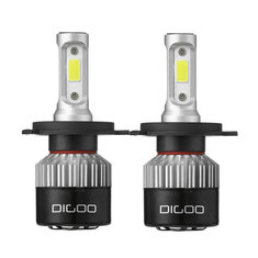Digoo DG-S2 Car LED Headlights H4 H7 72W 9000LM 