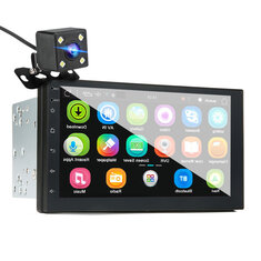 7 Inch Android 8.0 Car Stereo 2.5D Screen Free Rear Camera