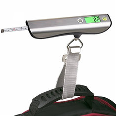 Loskii KG-100 Poratble High Accuracy 50kg Digital LCD Stainless Steel Capacity Hand Carry Weighing Device Luggage Scale