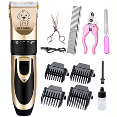 Pet Grooming Trimmer Hair Scissors Electric Shaver Kit