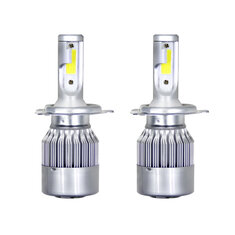 2pcs 12V/24V C6 LED Bulb H1/H4/H7/H11/9005/9006 White
