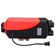 12V 24V 3KW Single Hole Black LCD Digital Switch Parking Air Heater Car Heater