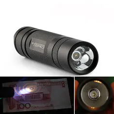 Convoy S2+ Nichia 365nm UV LED 1Mode OP Reflector Flashlight