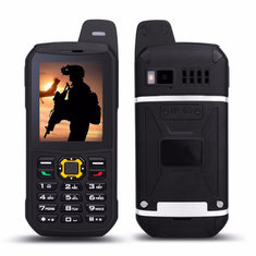 DG22 IP68 2.4'' 3000mAh Power Bank Flashlight Dual SIM Waterproof Phone