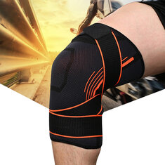 Sports Wear-resistant Breathable Pressure Belt Braided Knee Pad
