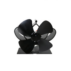 IPRee® YL201 Mini 4 Blades Ultralight Fireplace Heat Power Fan