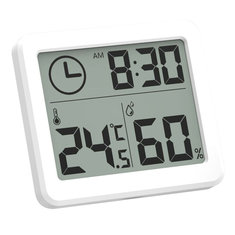 3in1 Ultra-Thin Accurate LCD Digital Hygrometer Thermometer