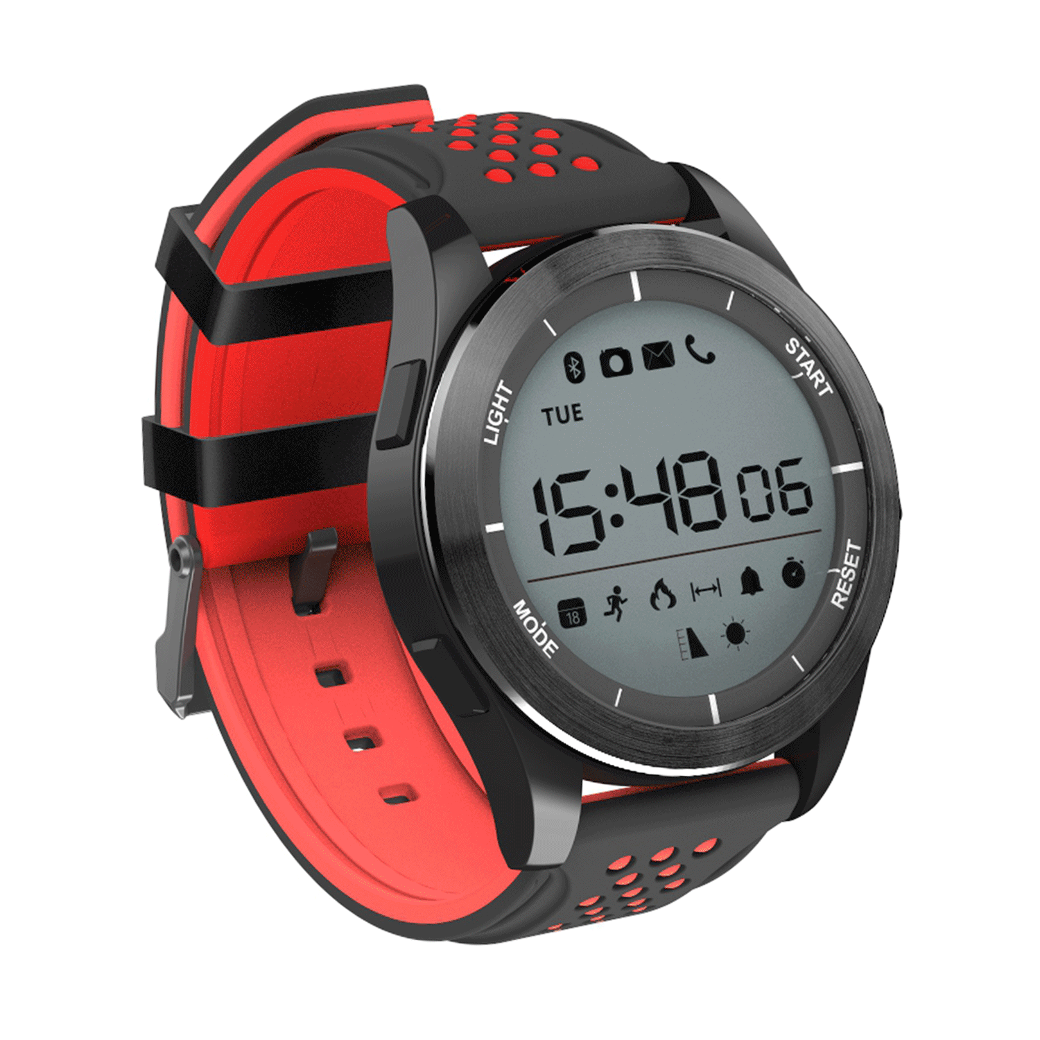 NO 1 F3 IP68 Waterproof Sleep Monitor Pedometer Sport Fitness Bluetooth Smart Watch for IOS