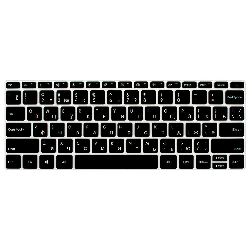 Russian Silicone Keyboard Cover For 12.5 inch 13.3 inch XIAOMI AIR Laptop...
