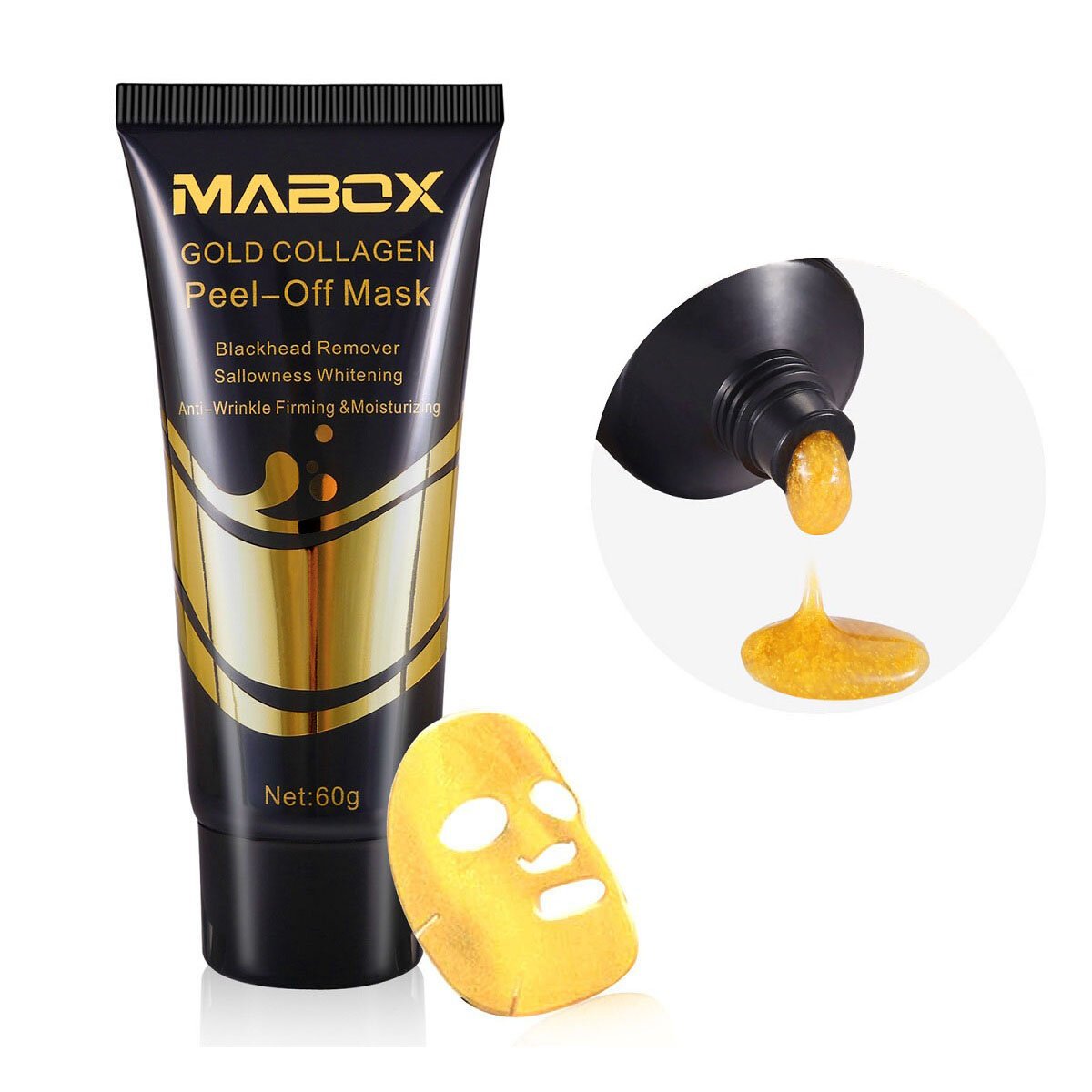 Mabox gold mask
