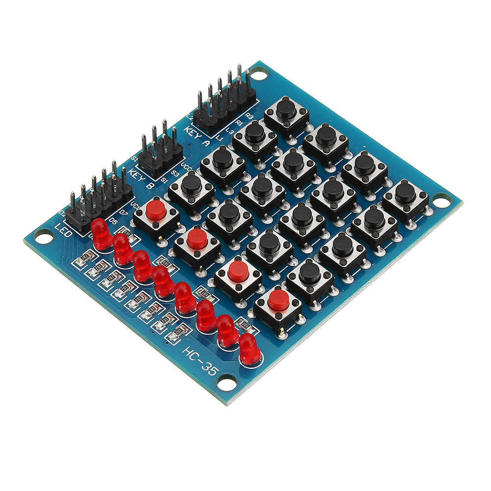 10PCS 4 x 4 Matrix Array 16 Key Membrane Switch Keypad Keyboard for Arduino AVR