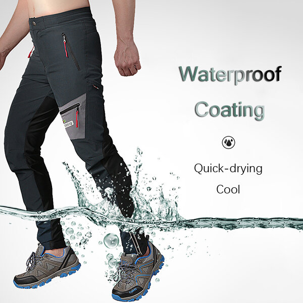 waterproof breathable slim fit climbing trousers at Banggood