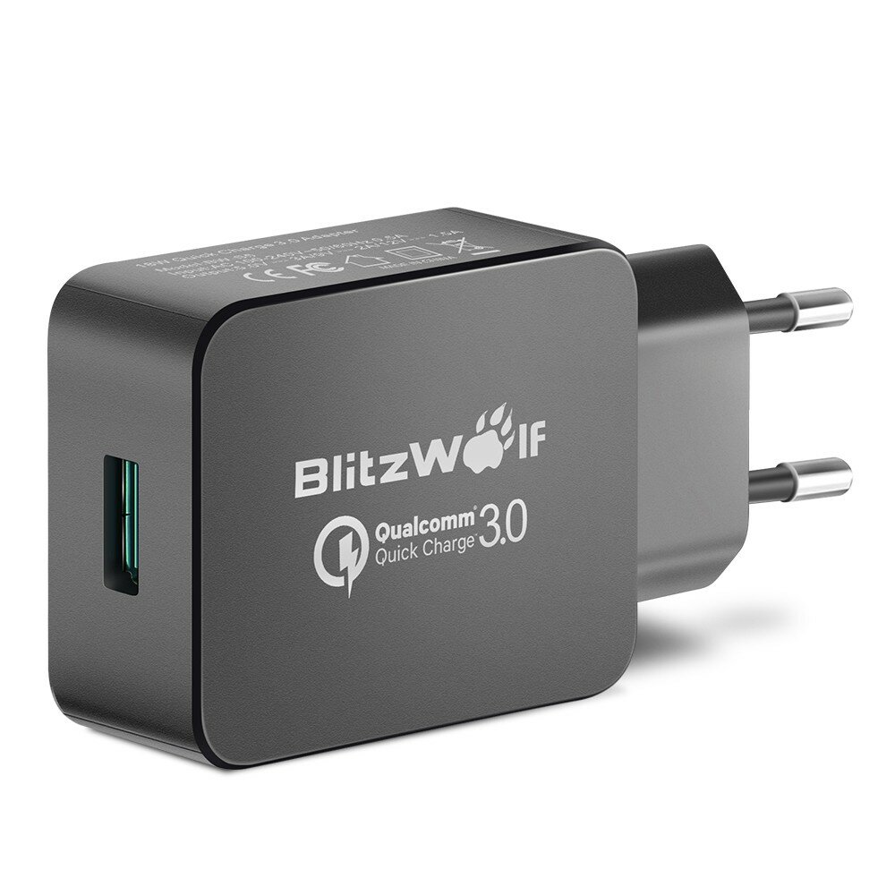 BlitzWolf® BW-S5 QC3.0 18W USB Charger Global Adapter