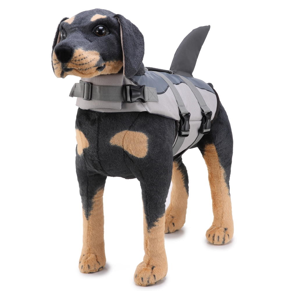 dog life jacket pet life vest saver for swimming boating dog floatation ...