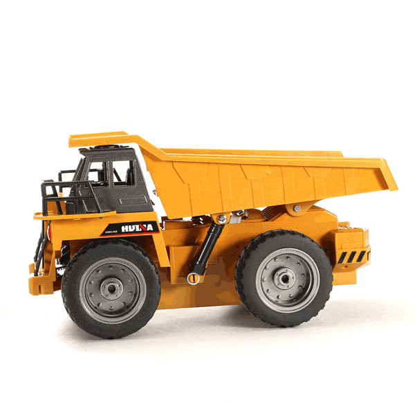 Image result for 1/18 RC Metal Dump Truck RC gif
