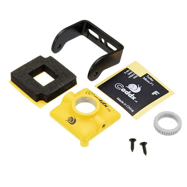Caddx CM04 Case Set for Turbo micro F1 micro F2 FPV Camera With Mount Bracket Yellow/Green/Pink