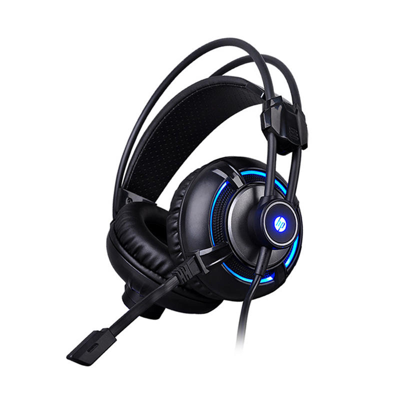 hp® h300 usb 3.5mm wired 4d stereo gaming headphone headset with