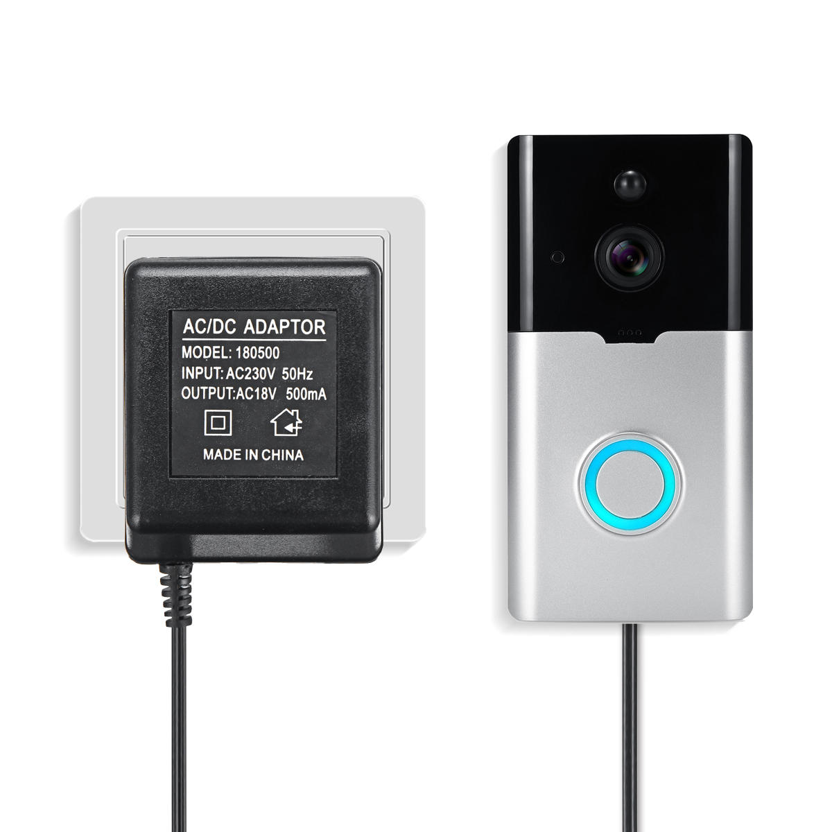 6m us plug video ring doorbell power supply adapter transformer Sale