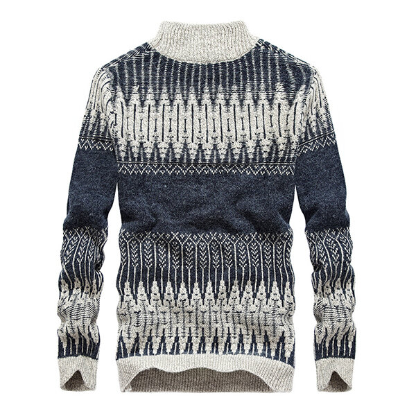 leisure turtleneck sweater warm pullover at Banggood
