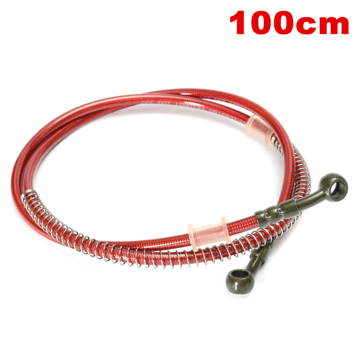 60cm - 200cm motorcycle brake clutch oil hose braided line pipe Sale ...