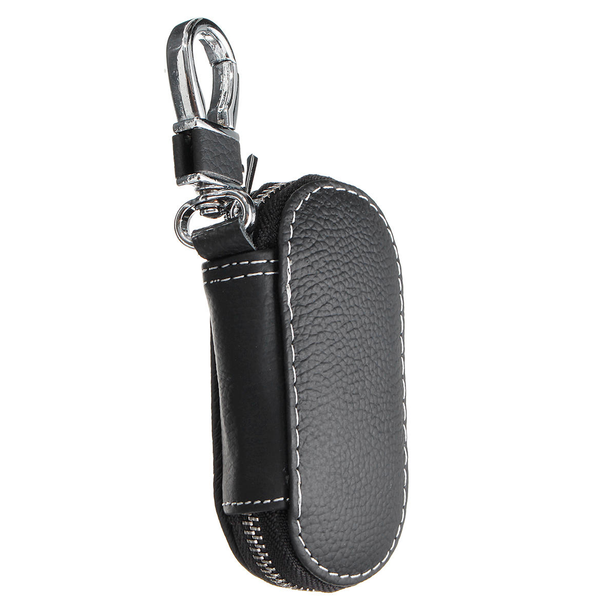 universal car pu leather smart remote key holder bags cases black ...