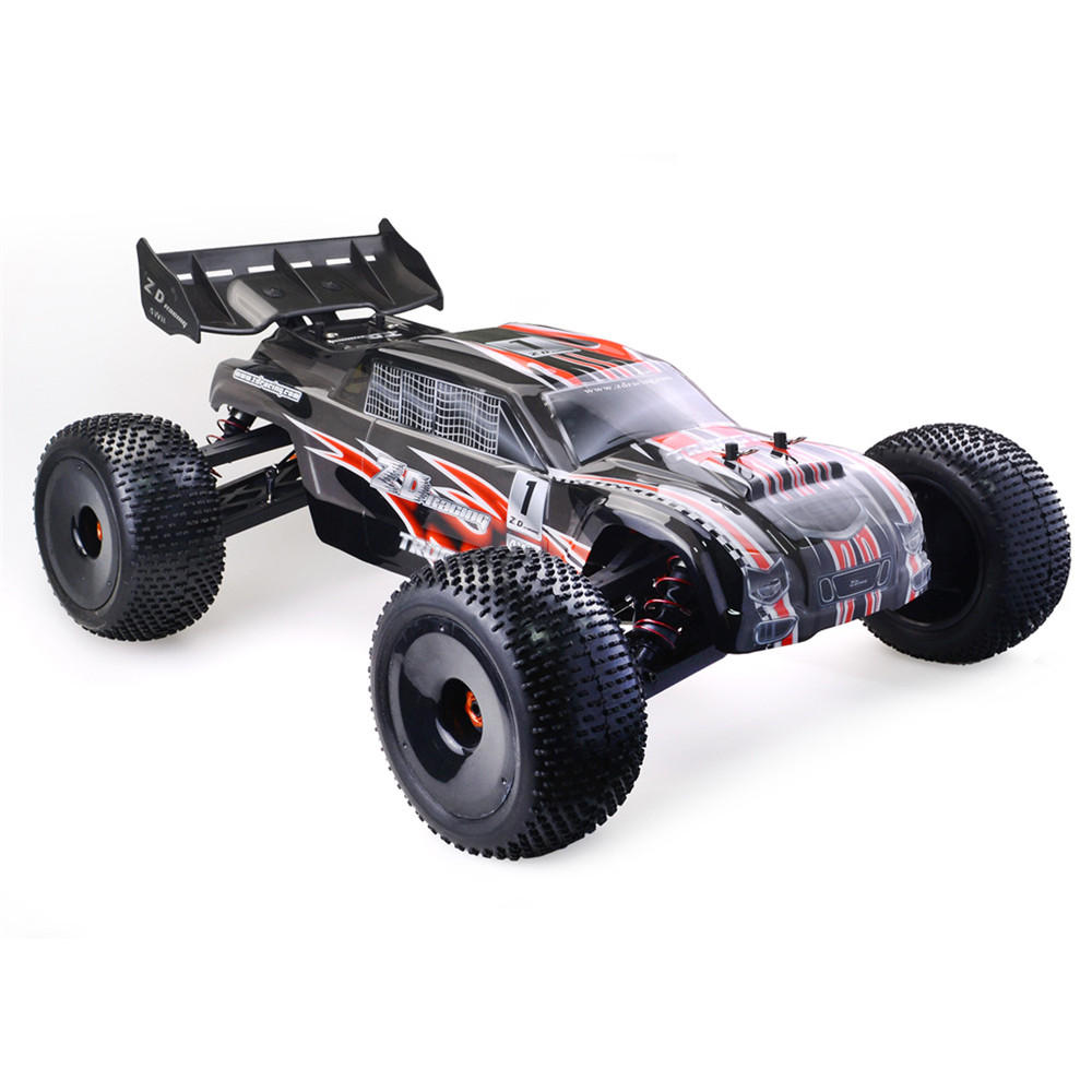 zd racing 9021v3 1/8 2.4g 4wd 80km/h brushless rc car full scale electric truggy rtr toys Sale