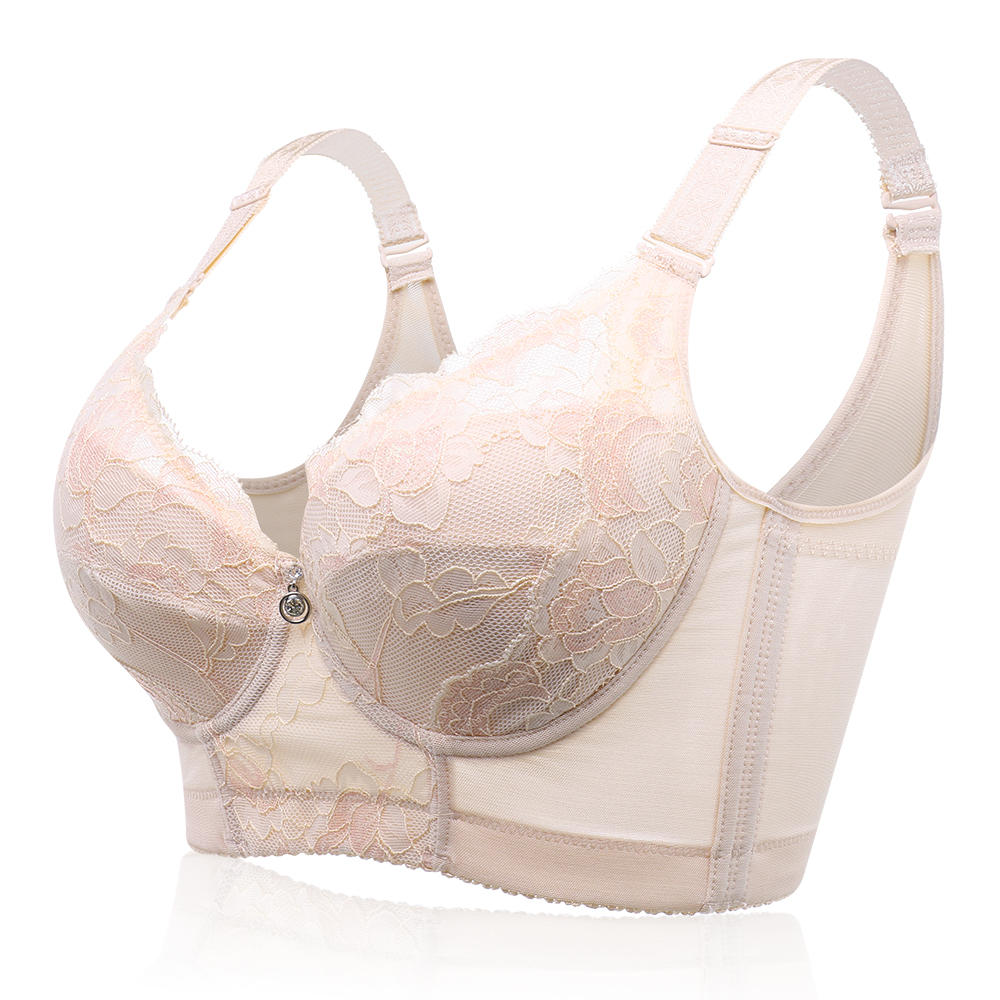 j-cup underwire push up lace thin bra at Banggood