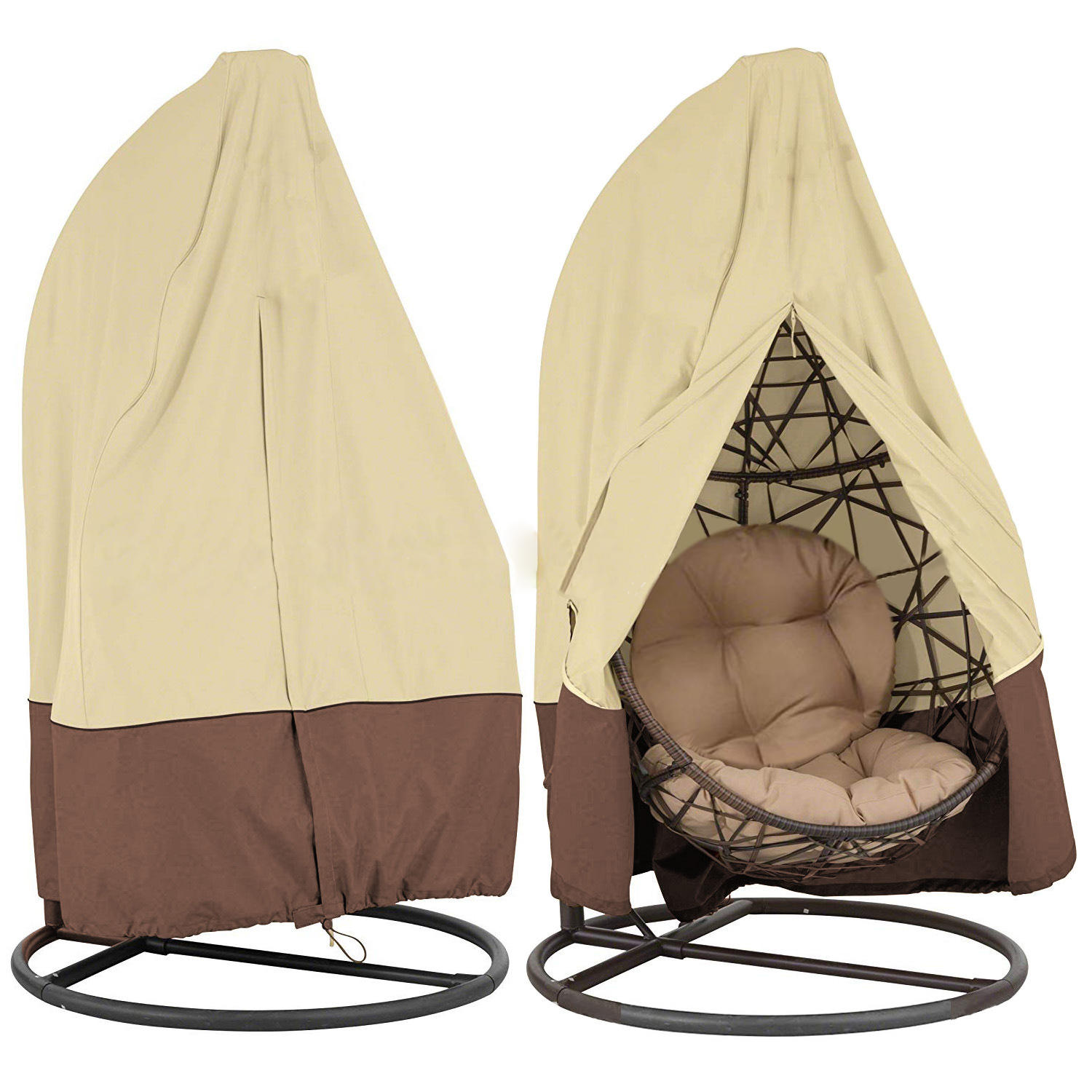 durable waterproof outdoor hanging egg swing chair covers