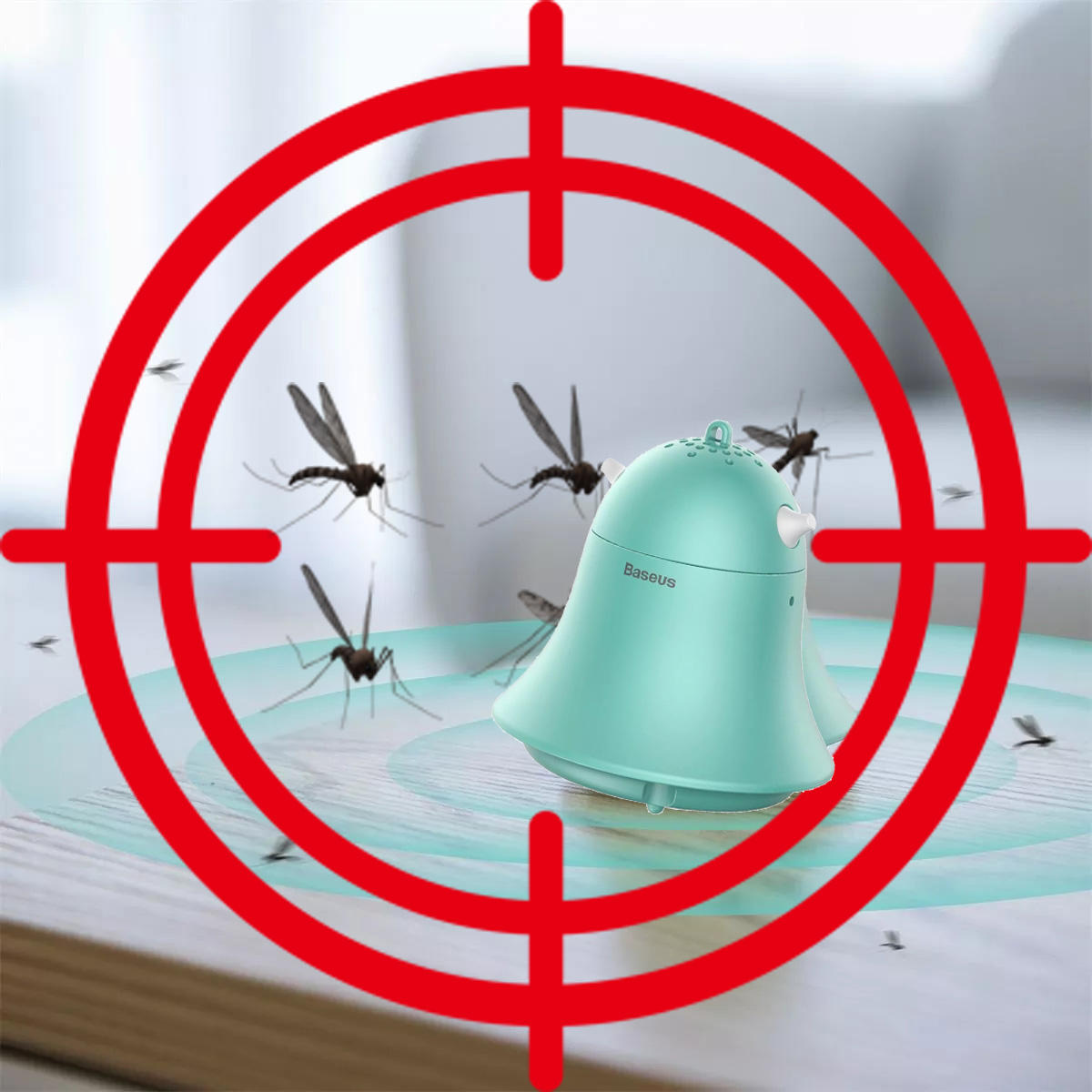 Odstraszacz na komary i owady Baseus Mosquito Repellent za $9.90 / ~38zł