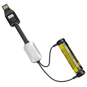 Nitecore LC10 Portable Magnetic USB Battery Charger & Power Bank & Backup Light EDC Flashlight