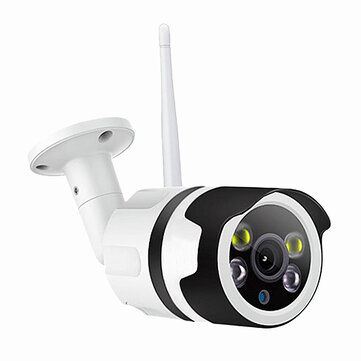 Security IP Camera 1080P Wireless IP Onvif Surveillance Camera 200W 98ft Night Vision Bullet Baby Monitor Two-Way Audio Waterproof Moving Detect