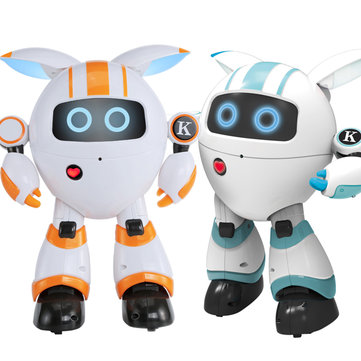 $31.49 For JJRC R14 KAQI-YOYO 2.4G Smart Programmable RC Robot Toy