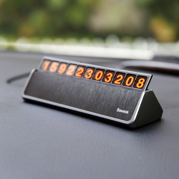20% off for Baseus Car Temporary Parking Phone Number Card