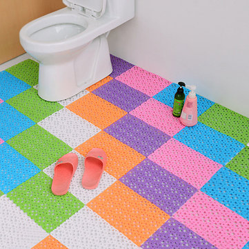 Only $3.74 for DIY Carpet Candy Colors Plastic Bath Mats