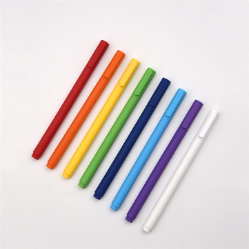 Xiaomi KACO Colorful Gel Pens 0.5mm Pen Refill 8Pcs/Pack Signing Pens For Student School Office