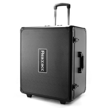 Realacc Aluminum Trolley Case Traveling Box Carry Out Draw Bar Box For Yuneec Typhoon Q500 RC Quadcopter