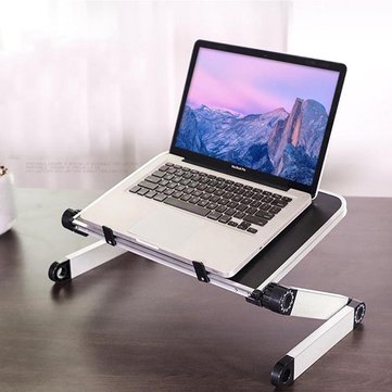 Notebook Bracket Lifts The Base Plate Bracket To Adjust The Desktop Bracket Of The Lifting Laptop Stand - Silver
