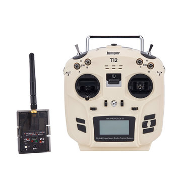 15% OFF For Jumper T12 OpenTX 16CH Radio Transmitter with JP4-in-1 Multi-protocol RF Module