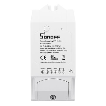 11.11 For SONOFF POW R2 WIFI Wireless Long Distance APP Remote Control Switch Power Monitor Current Tester